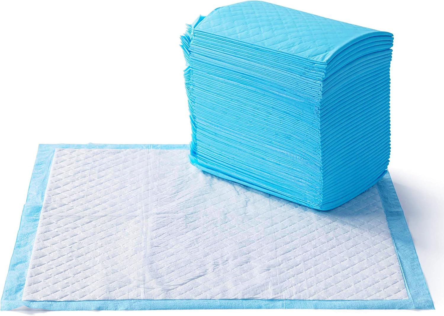 Heavy Duty Dog and Puppy Pee Pads, 5-Layer Leak-Proof Ultra Absorbent, Quick-Dry