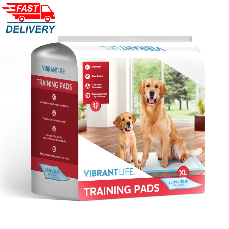 Training Pads, XL, 26 in X 30 In, 30 Count