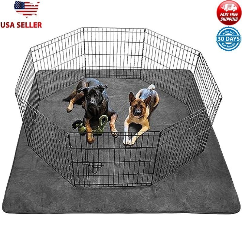 Washable Non-Slip Dog Pee Pad Mat Extra Large 72×72 Waterproof & Reusable New