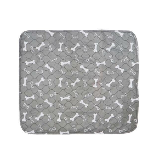 Dog Bed Mats Reusable Soft Flannel Fleece Pad Puppy Pee Fast Absorbing