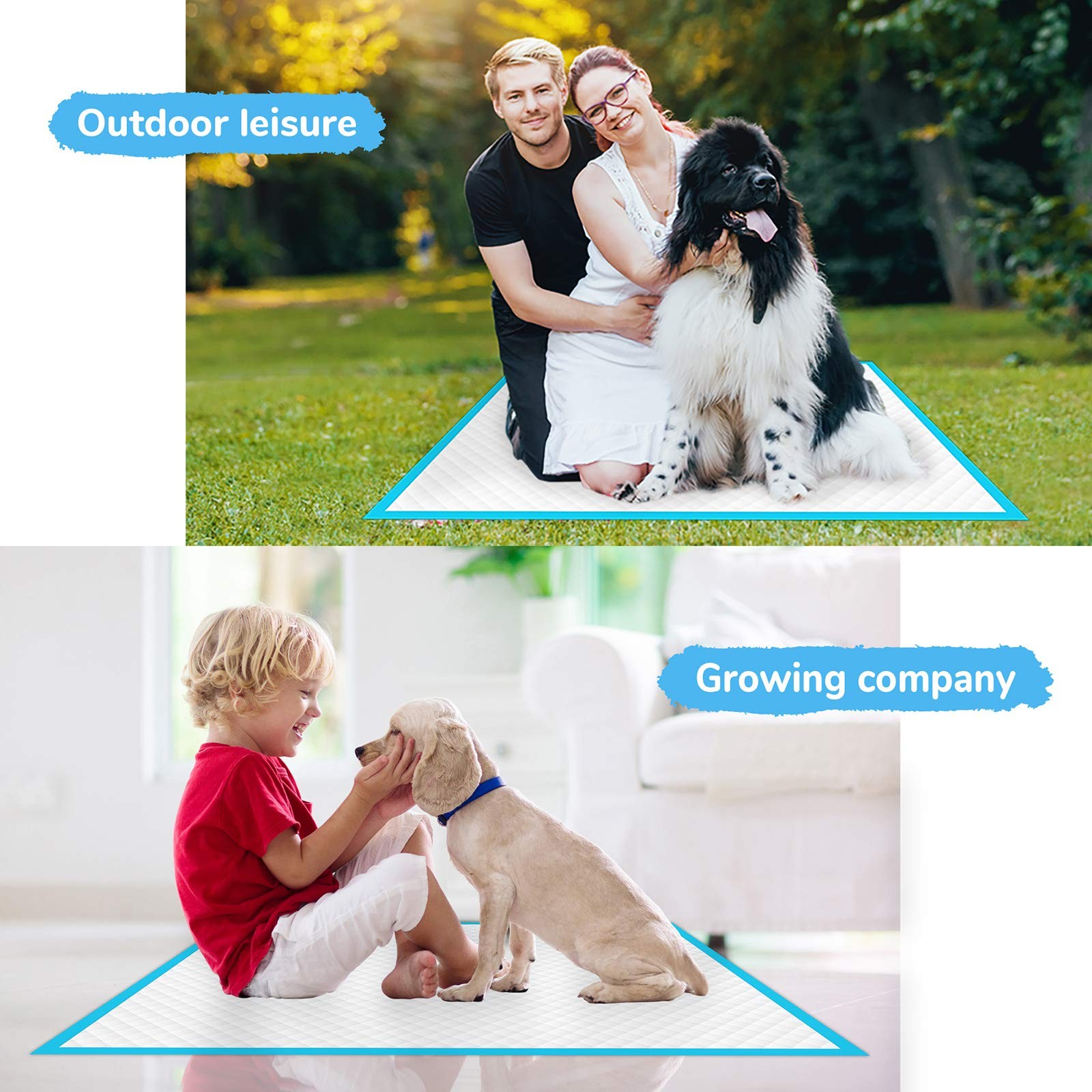 Dog Pee Pad, Puppy Potty Training Pet Pads Dog Pads Extra Large Disposable Su…