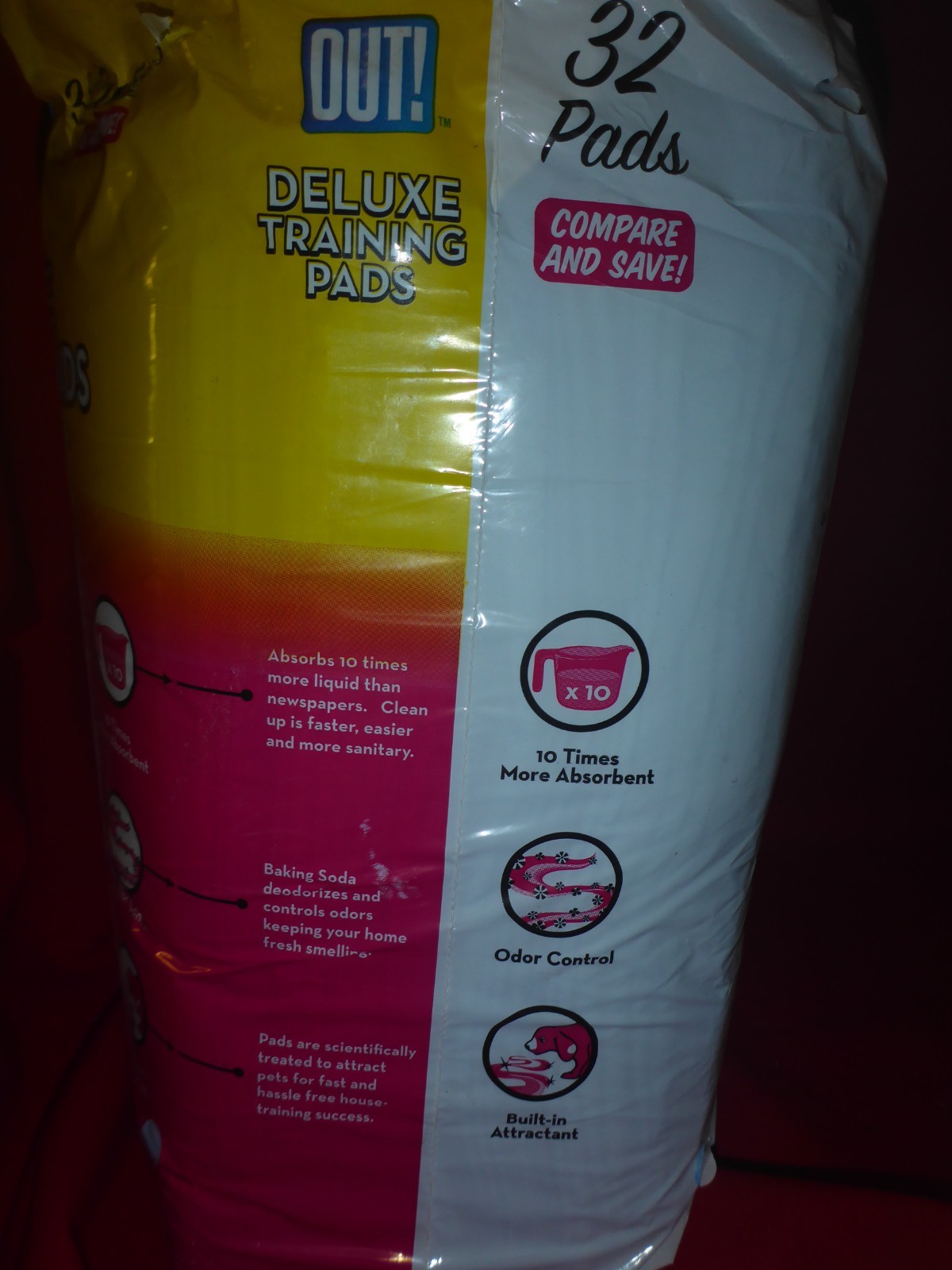 32 OUT! Petcare Deluxe Dog Training Pads 21.5″x 23.5″ Leak Proof Pee Train Pad