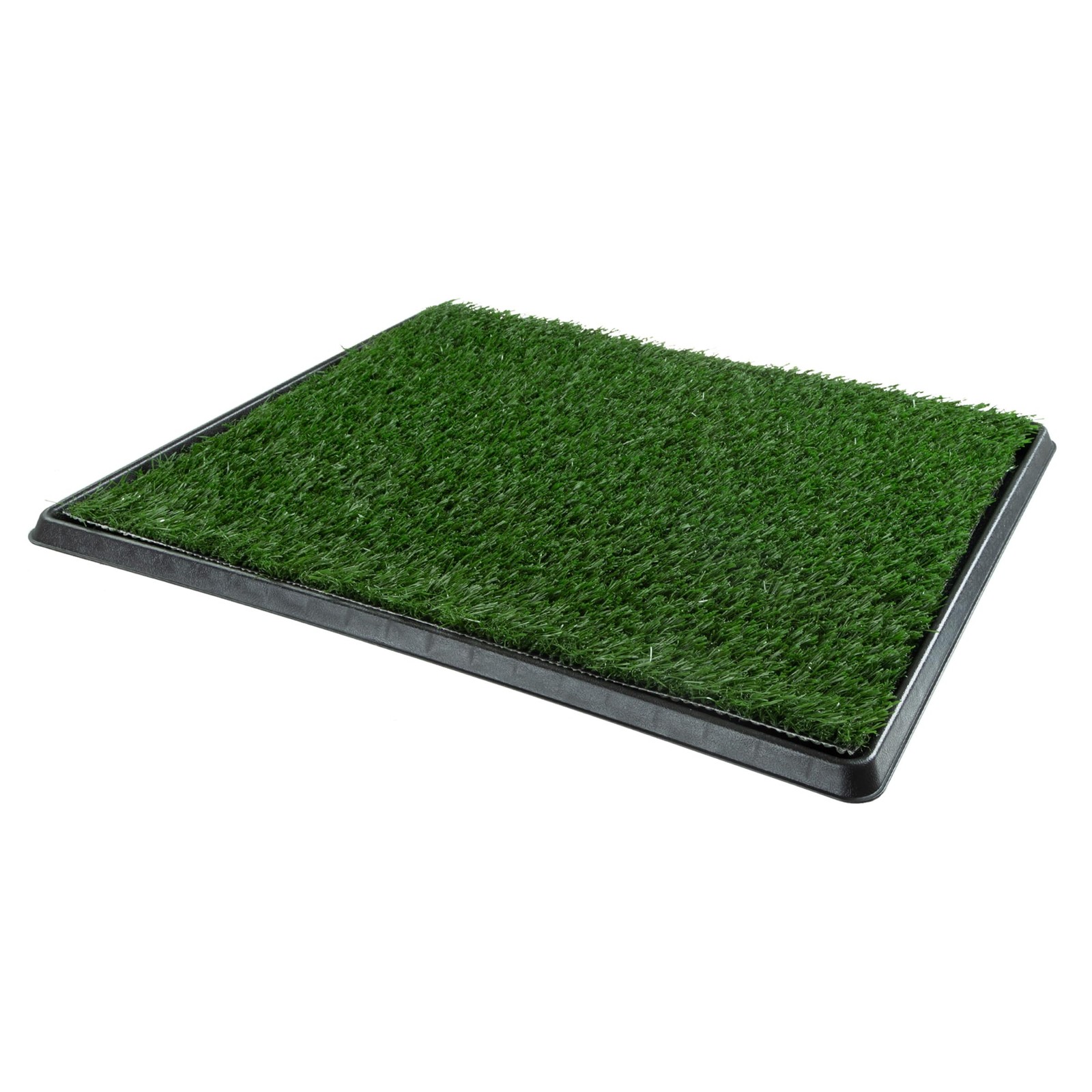 PETMAKER Artificial Grass Puppy Pee Pad with Tray, Reusable Dog Potty Trainin…