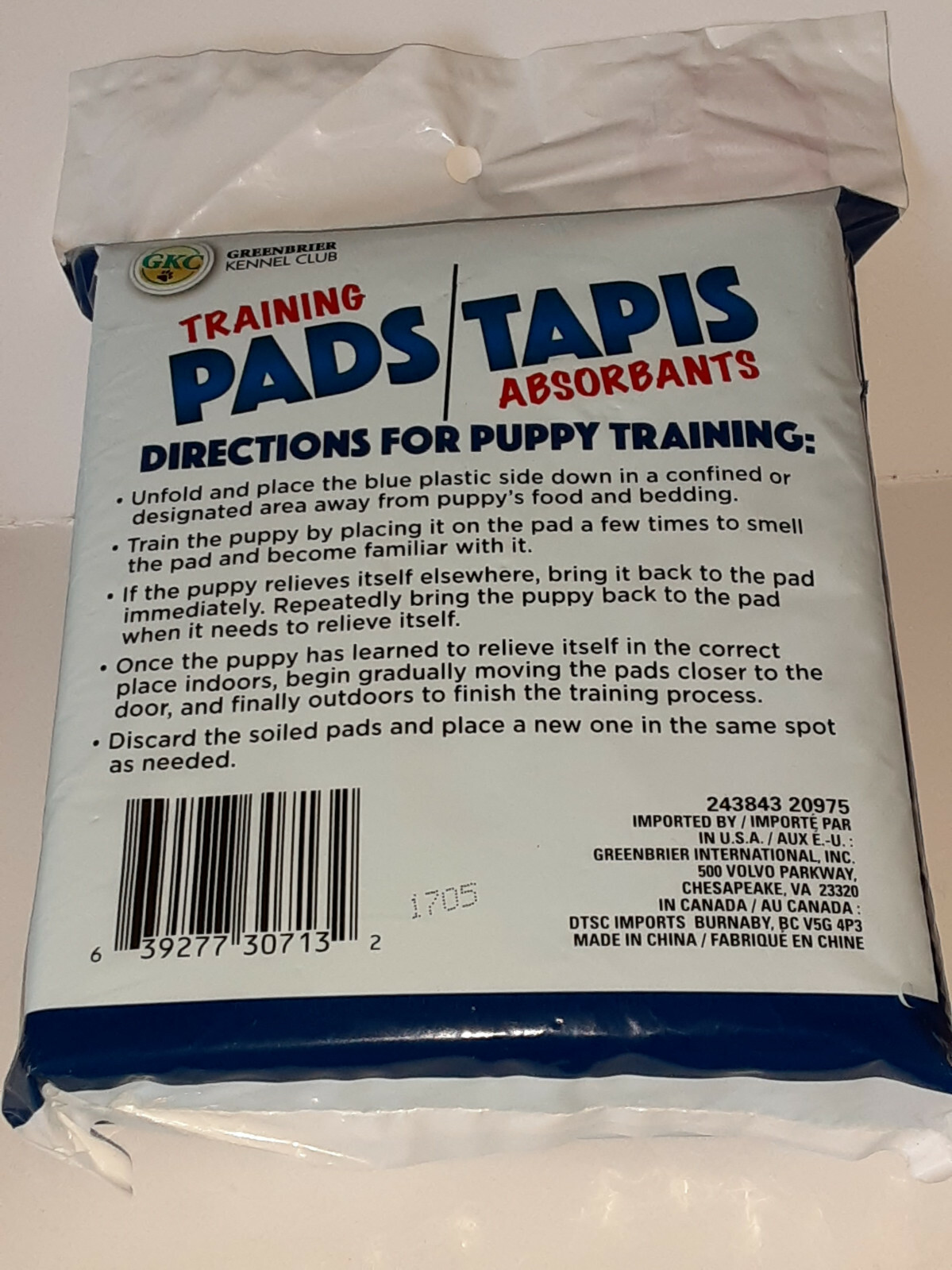 5 Heavy Duty Puppy Training Pads 5pk super absorbent Protects Floors 22″ inches