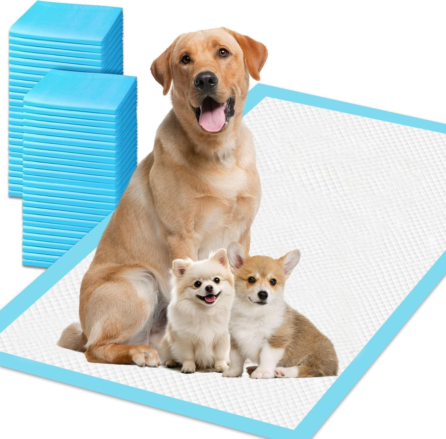 XXXXL Puppy Pee Pads for Dogs 36″X51″ 40 Count, Extra Large Dog Pee Pads, Leak-P