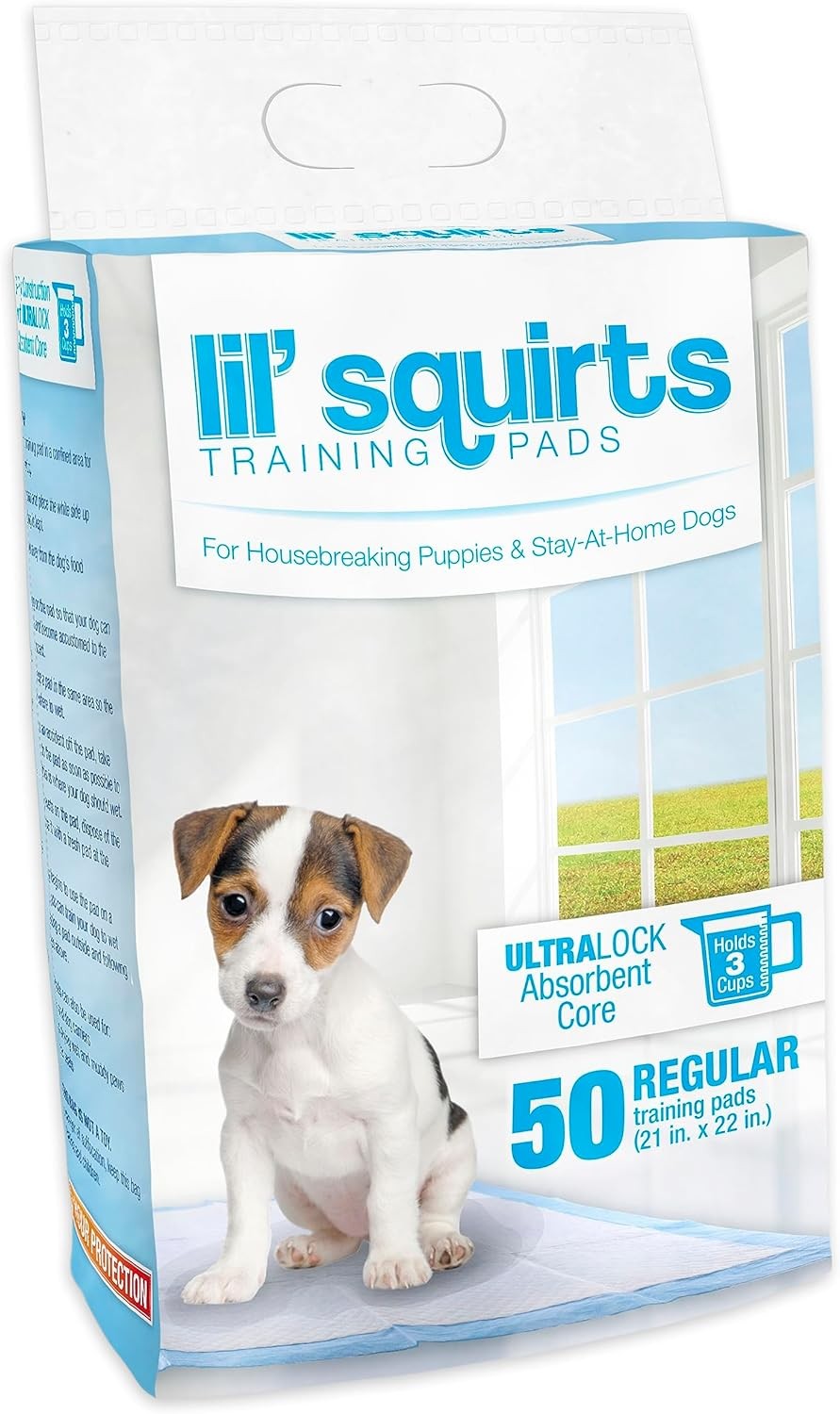 Ruffin’ It Lil’ Squirts Puppy Training Pads 50 Pk.