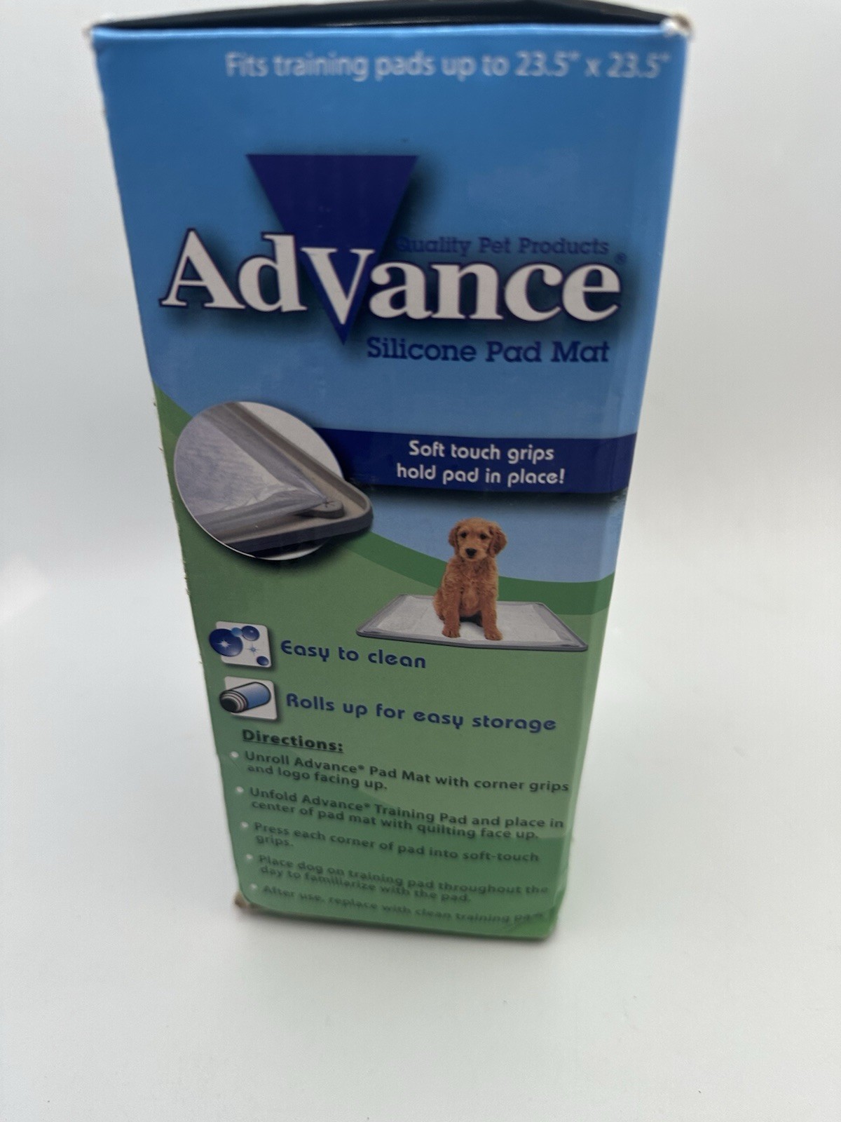 Advance Silicone Pee Pad Holder Dog 23”x23” Leak-Proof