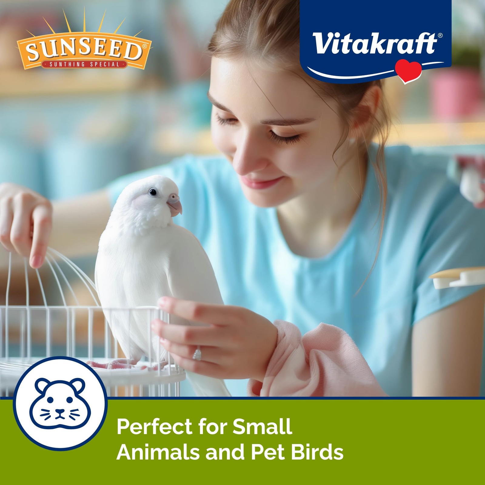 Sunseed Natural Corn Cob Bedding & Litter for Pet Birds and Small Animals – Made