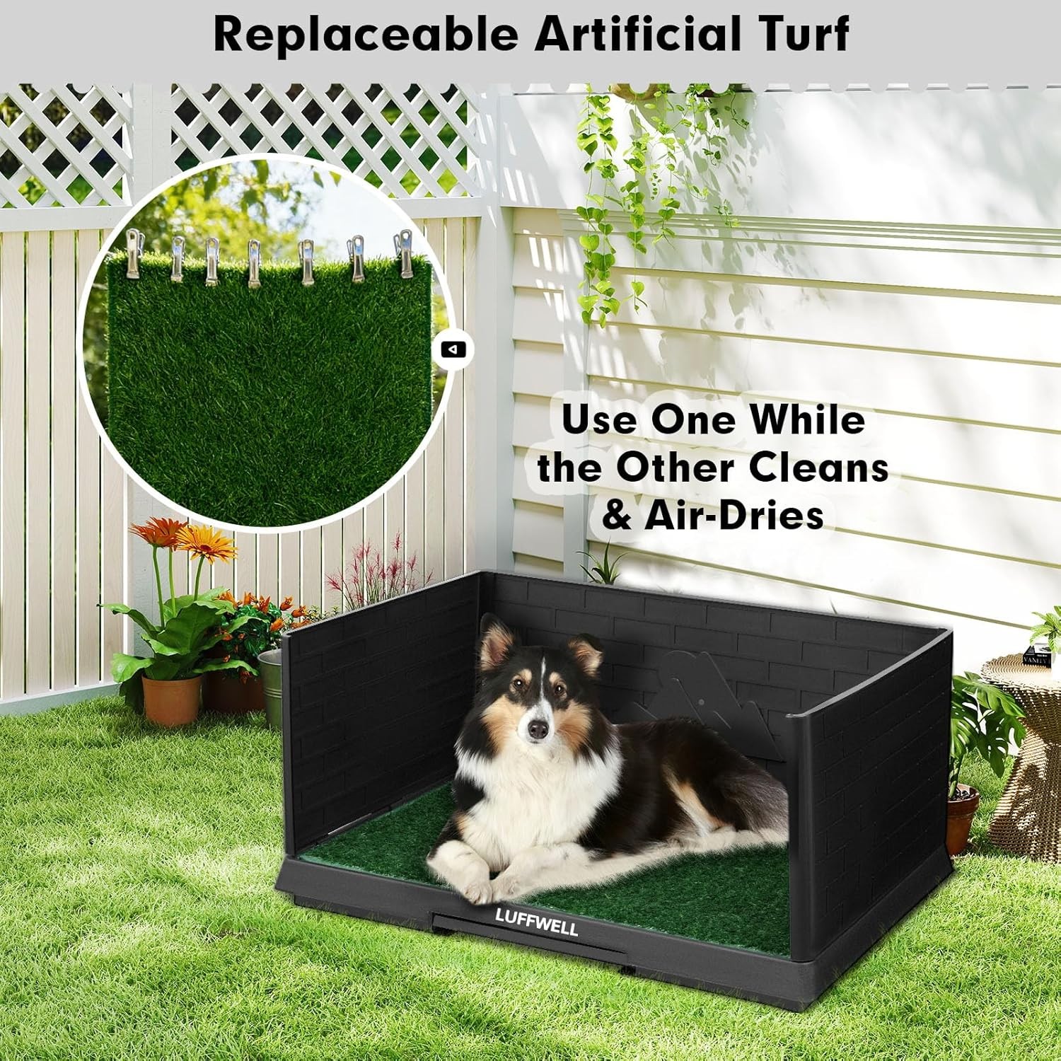 Dog Potty Training System with Tray Drawer
