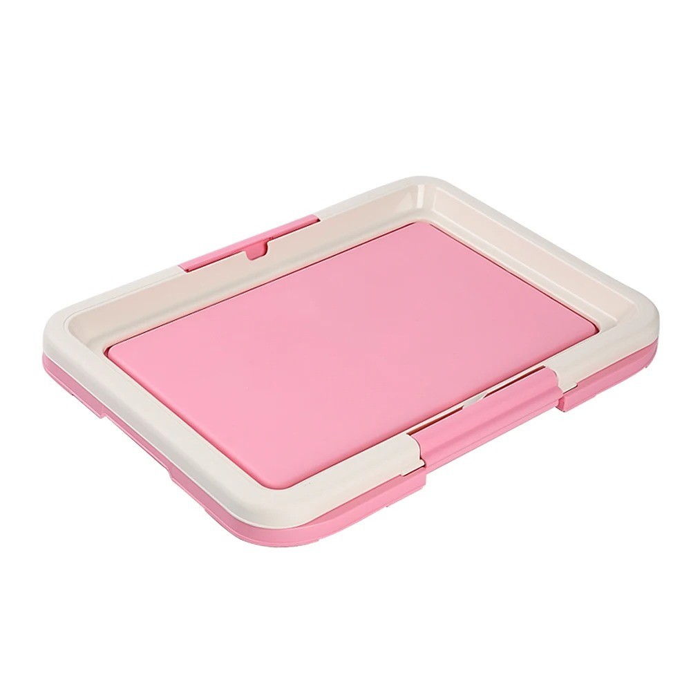 Portable Dog Potty Toilet Tray Puppy Training Pad Holder Indoor Pet Litter USA
