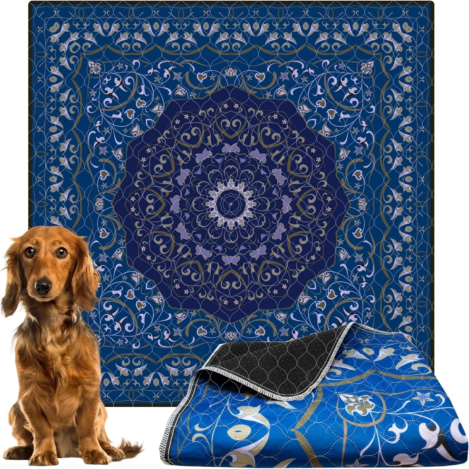 72 x72 – Washable Pee Pads for Dogs, Reusable Puppy Pads Super Absorbent Pad