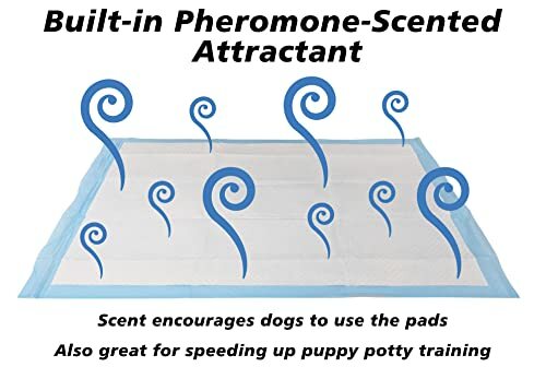 100 Count Ultra Absorbent – Leak-Proof Pee Pads for Dogs Rabbits and Cats