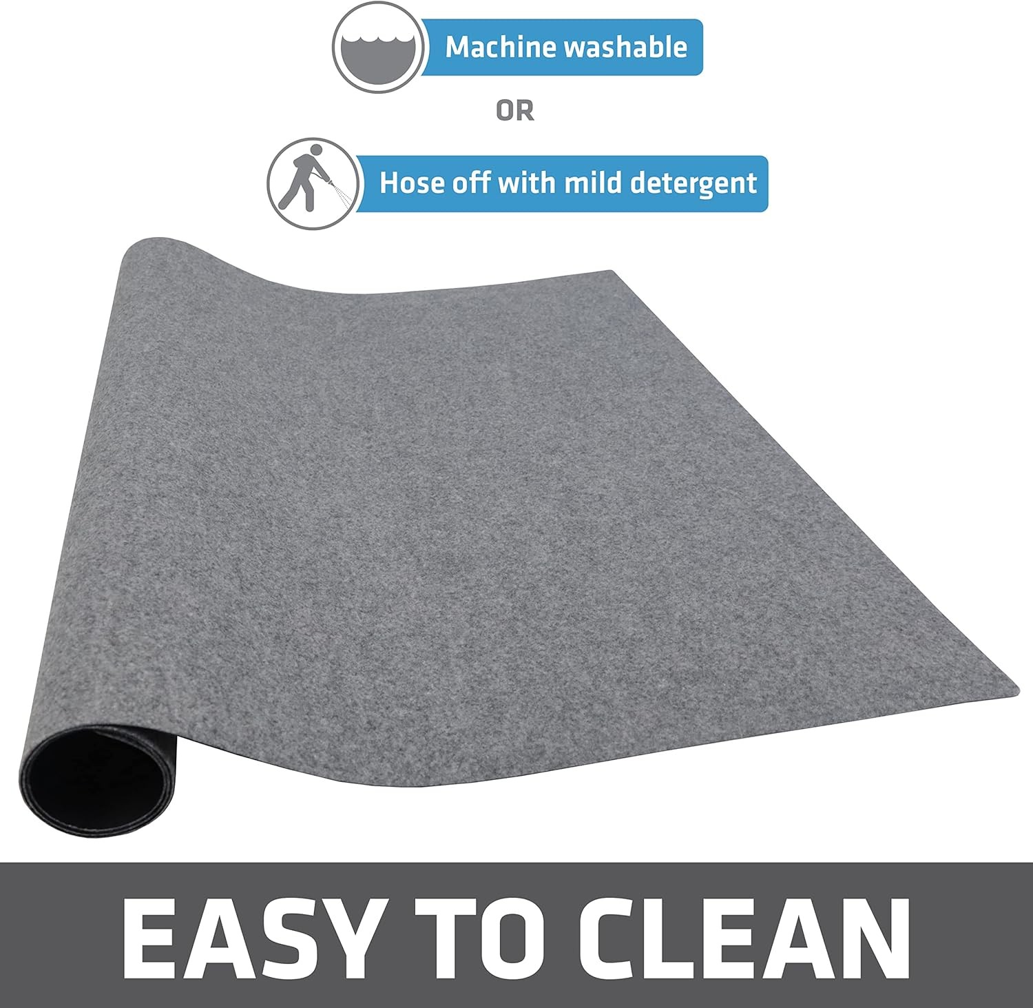 Drymate Dog Crate Mat Liner, Absorbs Urine, Waterproof, Non-Slip, Washable Puppy