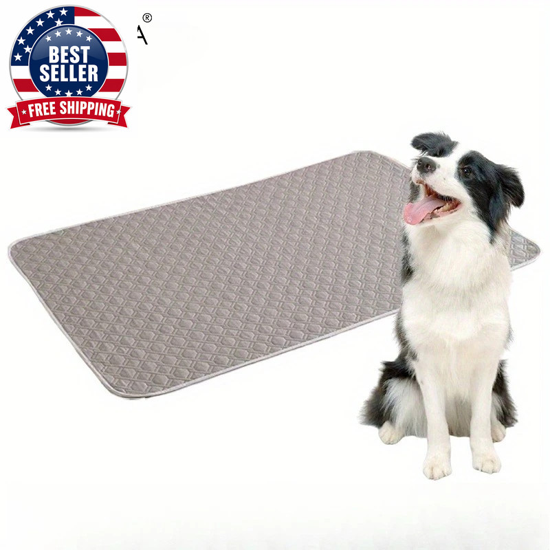 1PCS Reusable Washable Dog Urine Pads – with Leak-Proof Backing for Cages and In