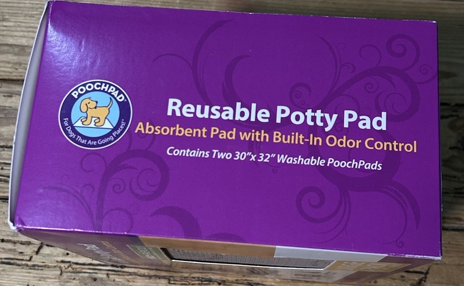 Poochpad Reusable Potty Pad Large 2 Pack 32×32
