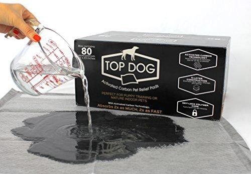 Top Dog Odor Eliminating Pee Pads 22×23 Training Leak Proof 80 Pads Damaged Box