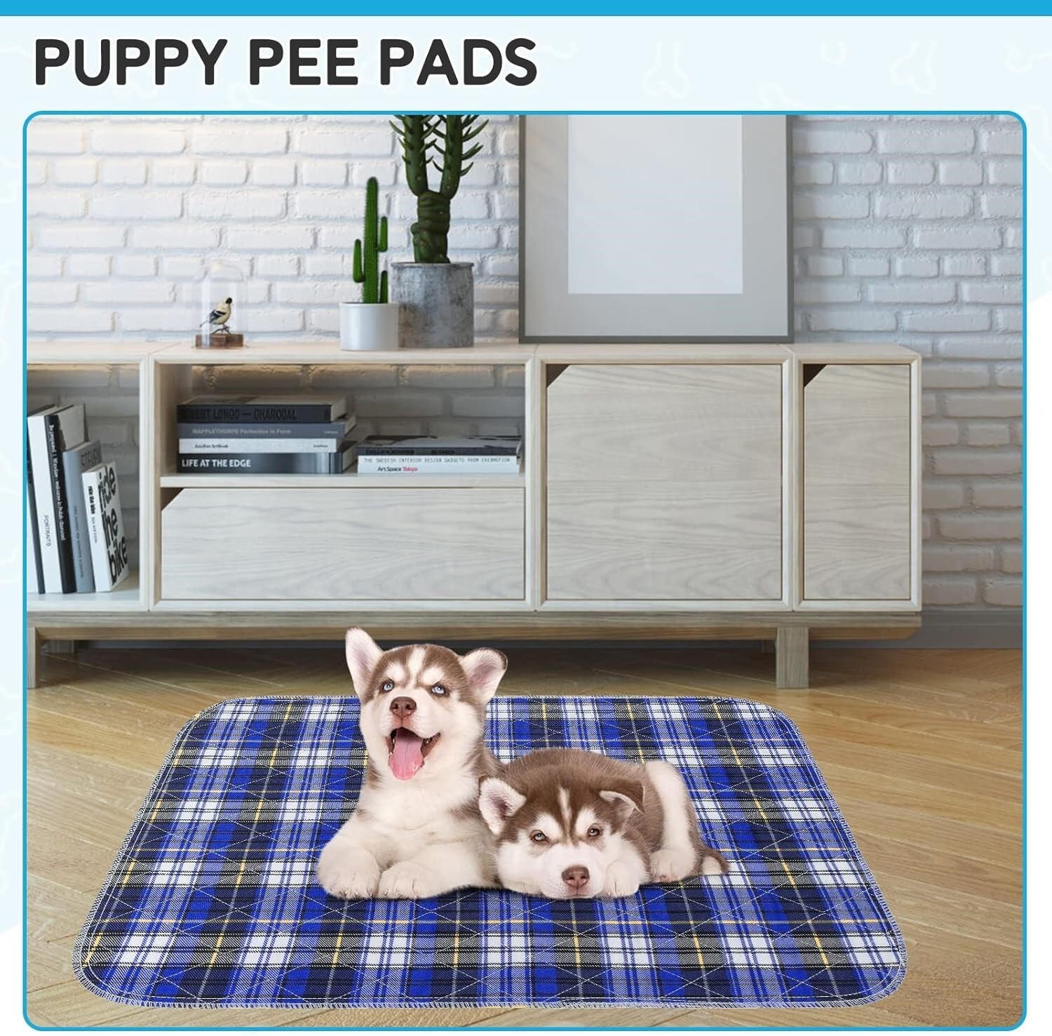 Almohadillas Para Orinar Para Perros Super Absorbentes Lavables Grandes 18 X 24.