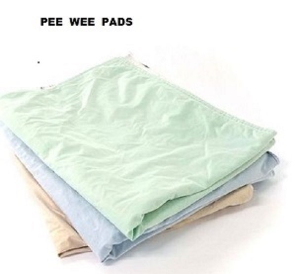 10 Reclaim hospital washable Pee Wee pads.