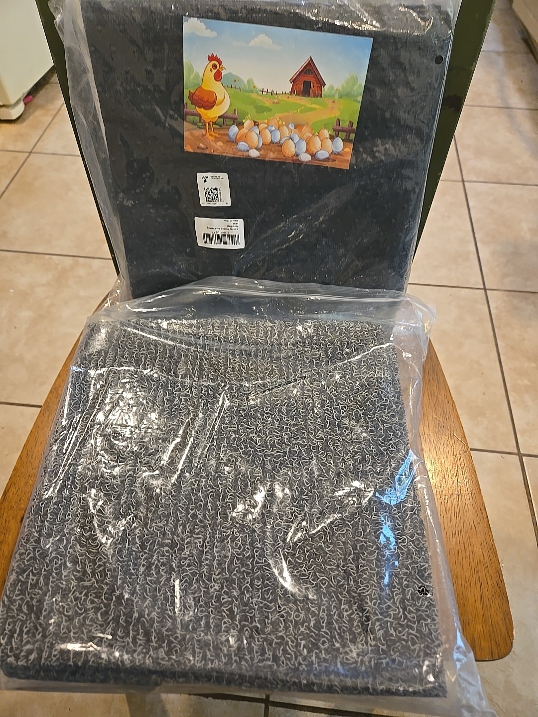 8 Pack Washable Chicken Nesting Pads 12″x12″ for Indoor/Outdoor Use