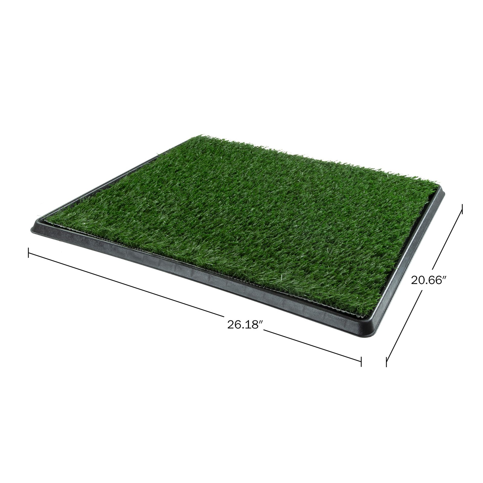 Artificial Grass Puppy Pee Pad for Dogs and Small Pets – 20×25 Reusable 4-Lay…