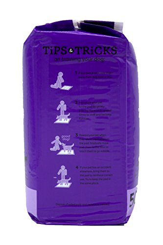 Wags & Wiggles Training Pads For Dogs, 50 Count | Puppy Pee Pads For Dogs | Dog