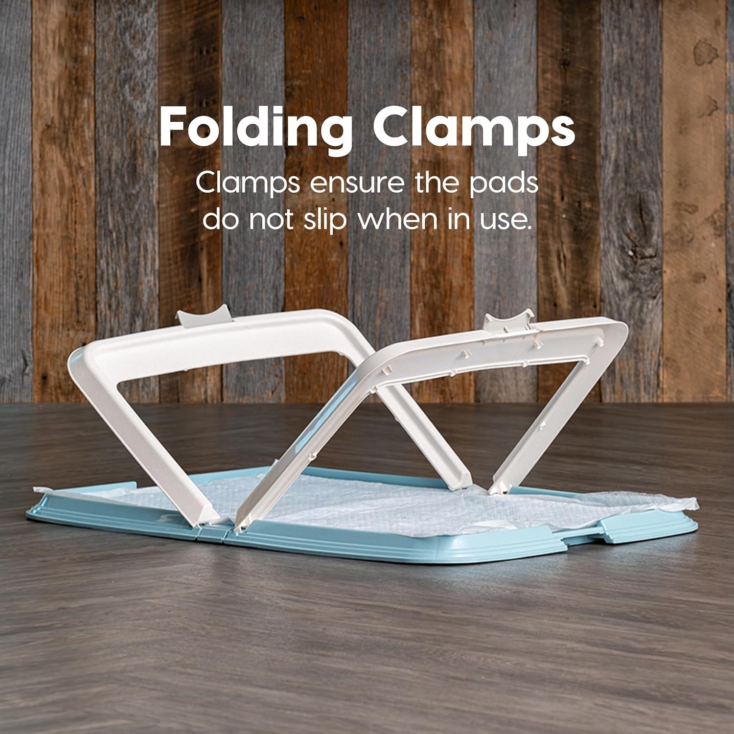 Pee Pad Holder for Dogs – Secure & Easy to Clean, Fits 28″x34″ Pads