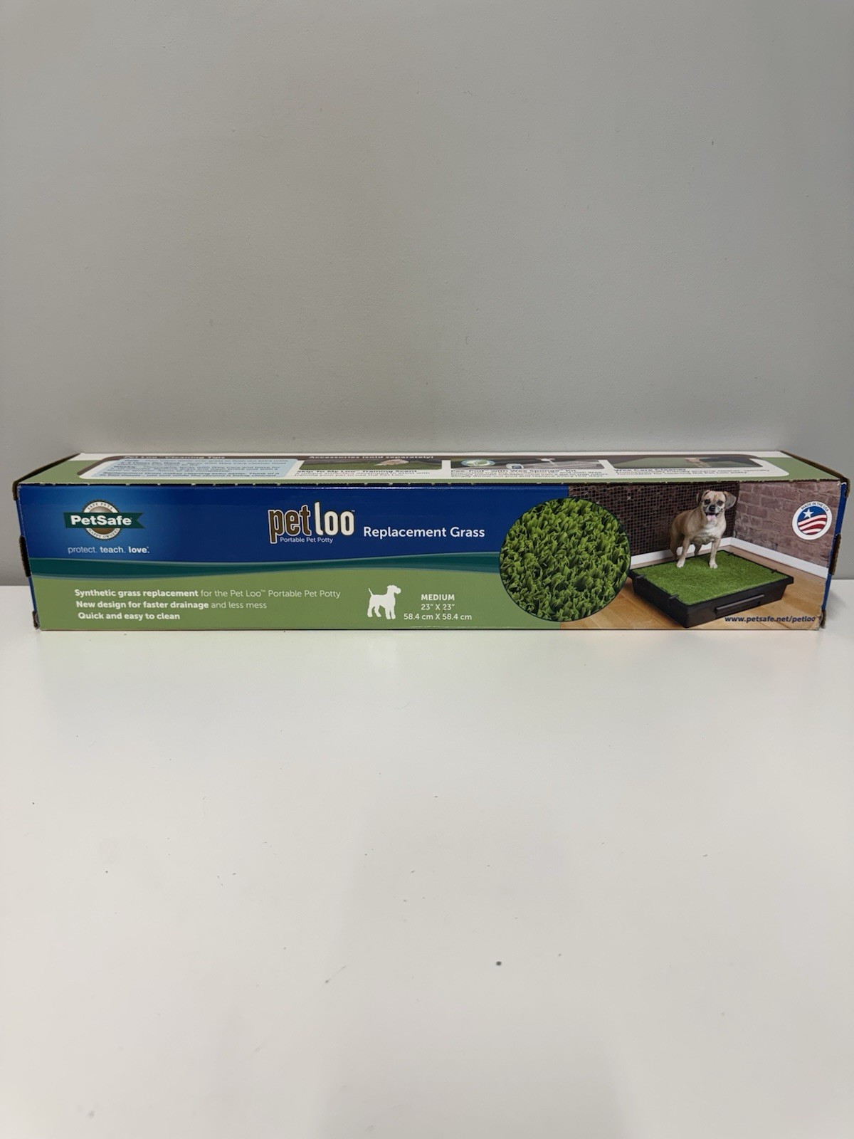 PETSAFE REPLACEMENT SYNTHETIC GRASS FOR PET LOO PORTABLE DOG POTTY TRAINING M