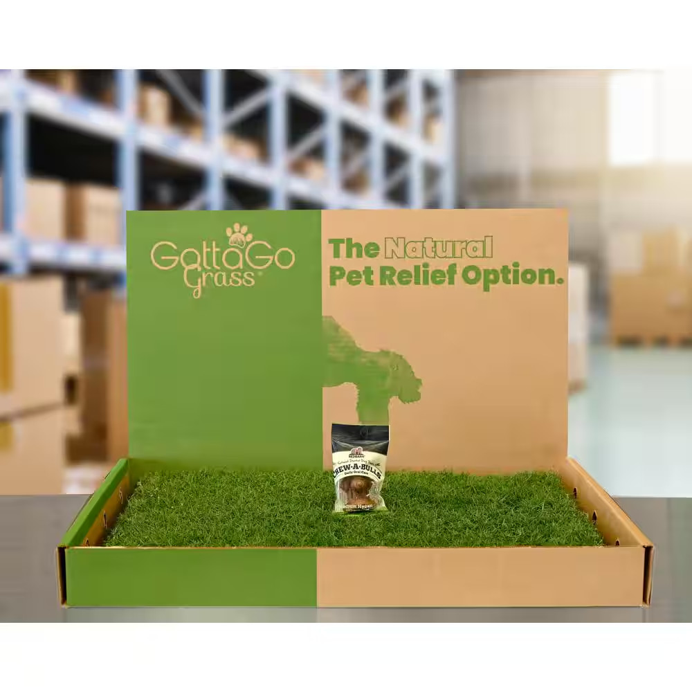 Gotta Go Grass Potty Pad Refill 2-Pack plus Treat