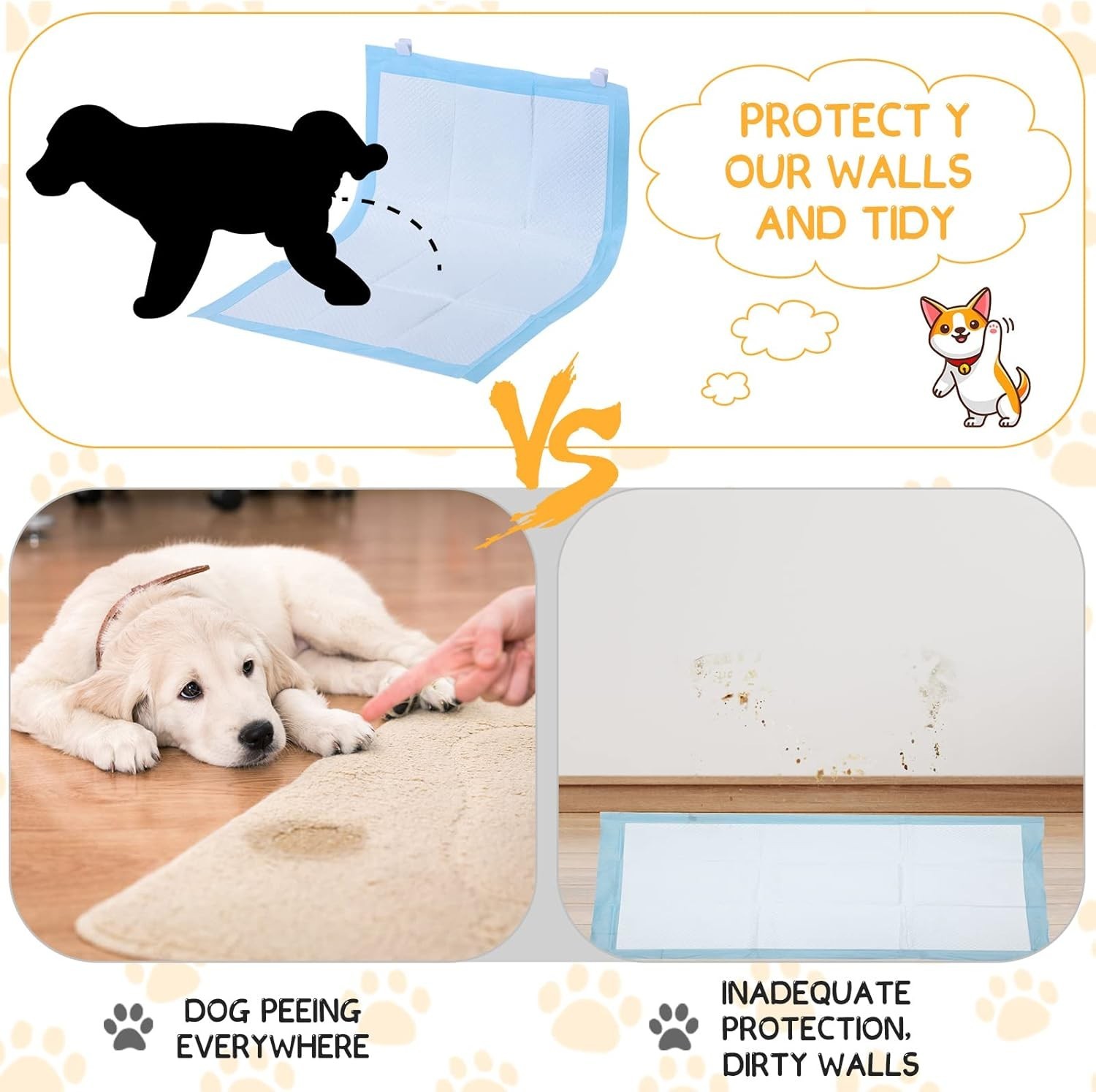 12 soportes de pared para almohadillas de entrenamiento para perros almohadillas