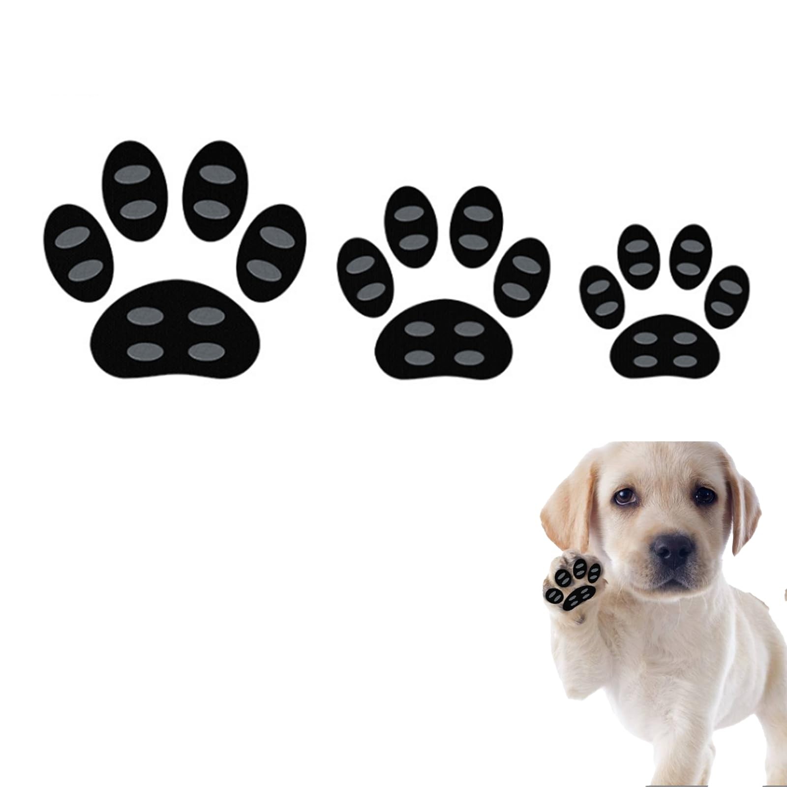BelleVuee Dog Paw Protector XXL Anti Slip Pads Hardwood Floors