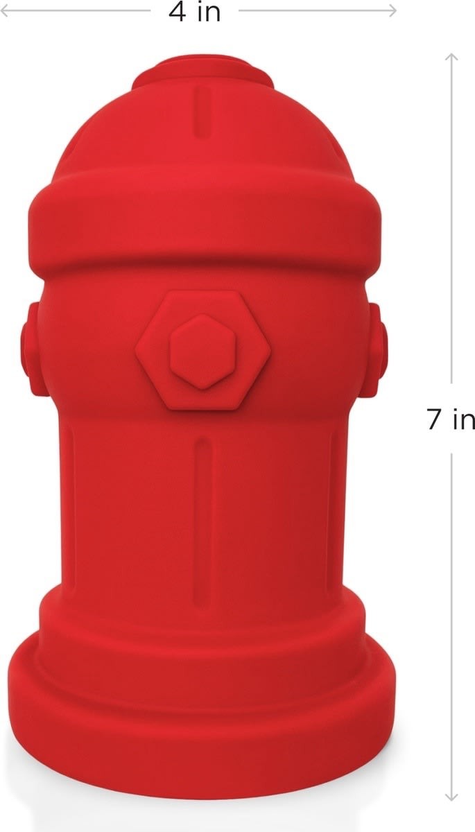 Bark Potty Silicone Fire Hydrant Dog Potty Training Pee Post Red