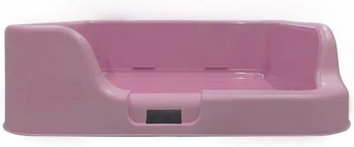 Plastic Dog Toilet Indoor Dog Potty Tray – Pink