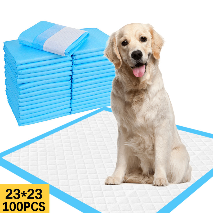 Pet pee pads, 5-layer leak-proof and water-locking, high-capacity absorption