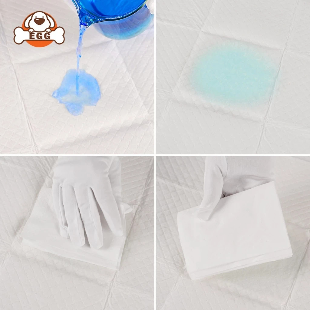 EGG training pad for dog cat Tape fixation pee pad Trays deodorization Wee Poop