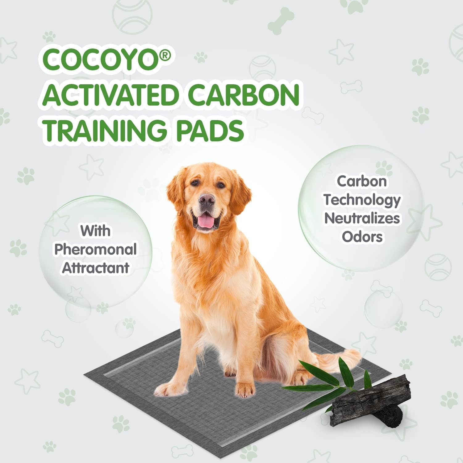 Dog Training Pads Extra Large Size丨Carbon Absorb Eliminating Urine Odor Puppy…
