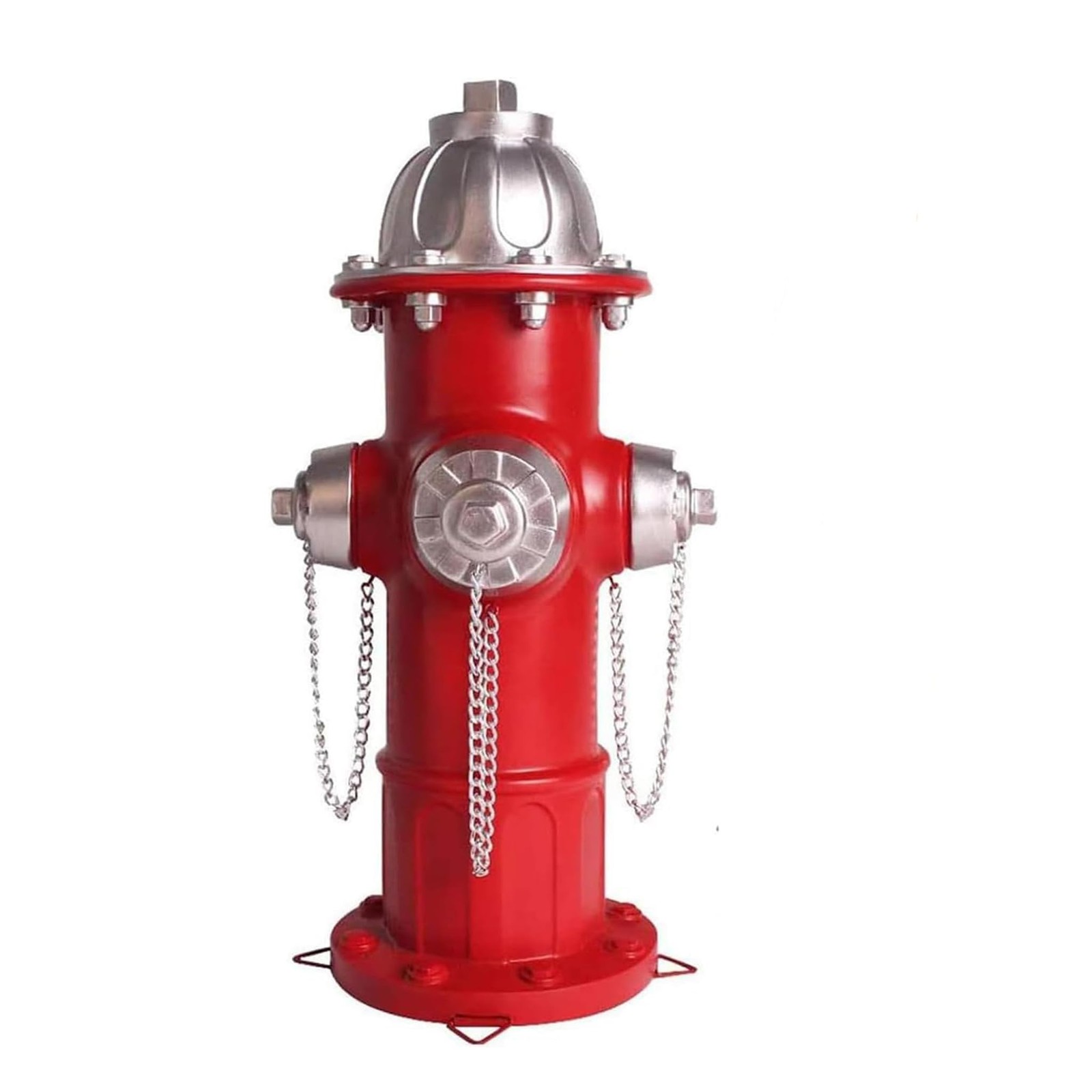 XINDMAO Fake Fire Hydrant for Dogs to Peed on,15.3 inch Large 14.5 inch, Red
