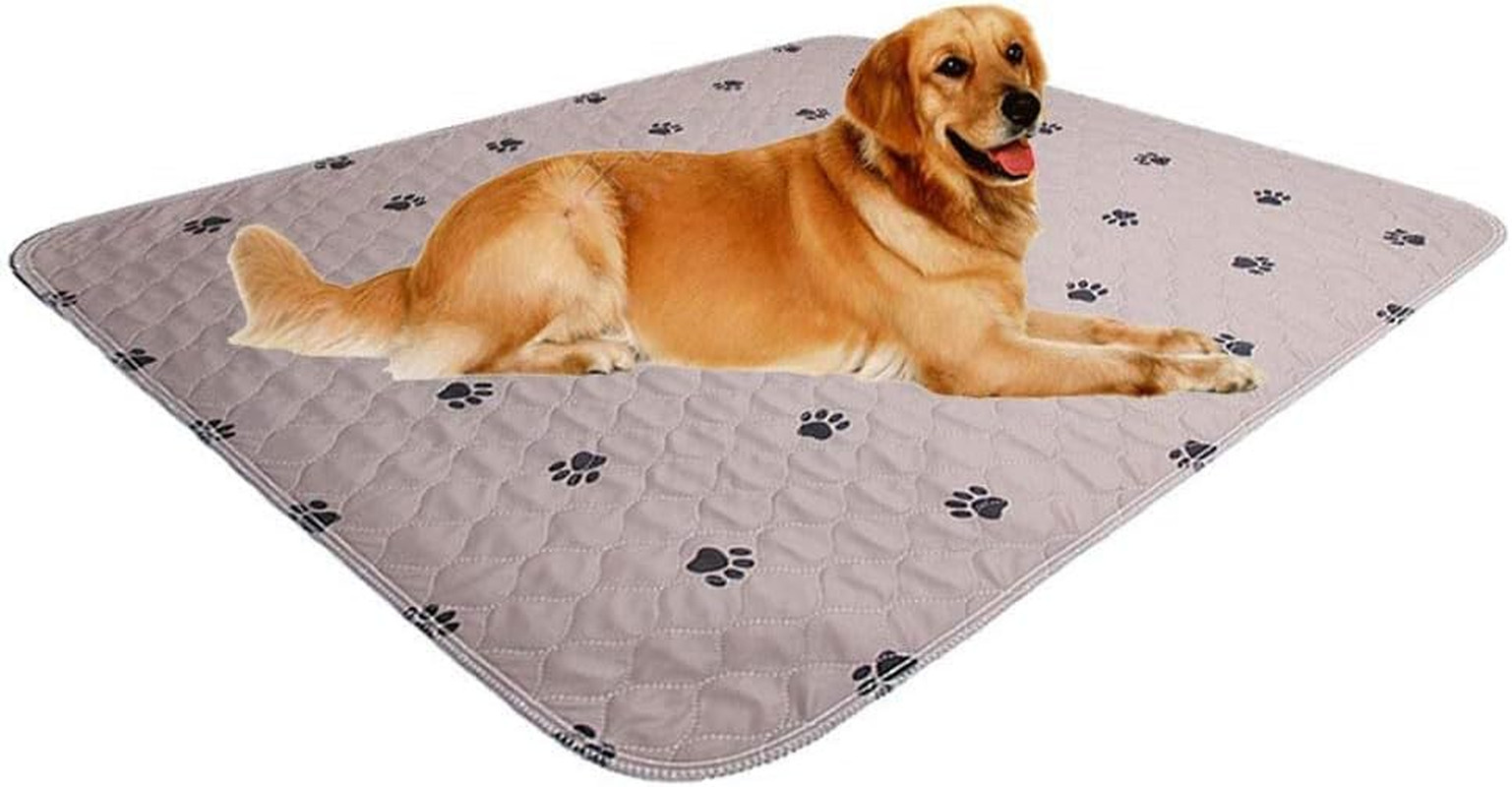 Washable Dog Pee Pads with Puppy Grooming Gloves,Puppy Pads,Reusable Pet Trainin