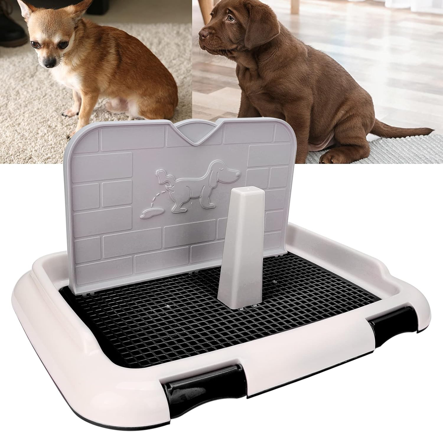 Dog Toilet Indoor,Dog Toilet Indoor, Cat Potty Fence Puppy Toilet Hundeklo Hunde