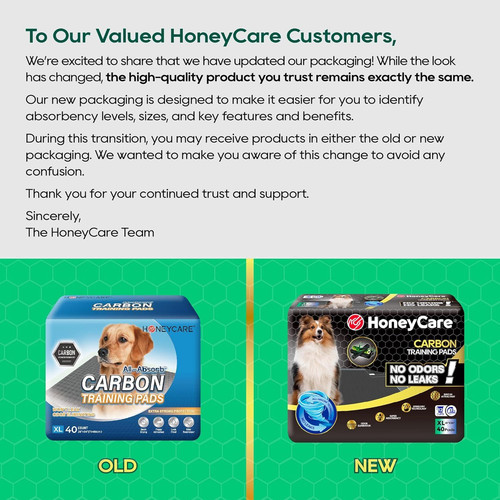 HONEY CARE All-Absorb Puppy Training Pads Dog Potty Extra Large 28″x34″
