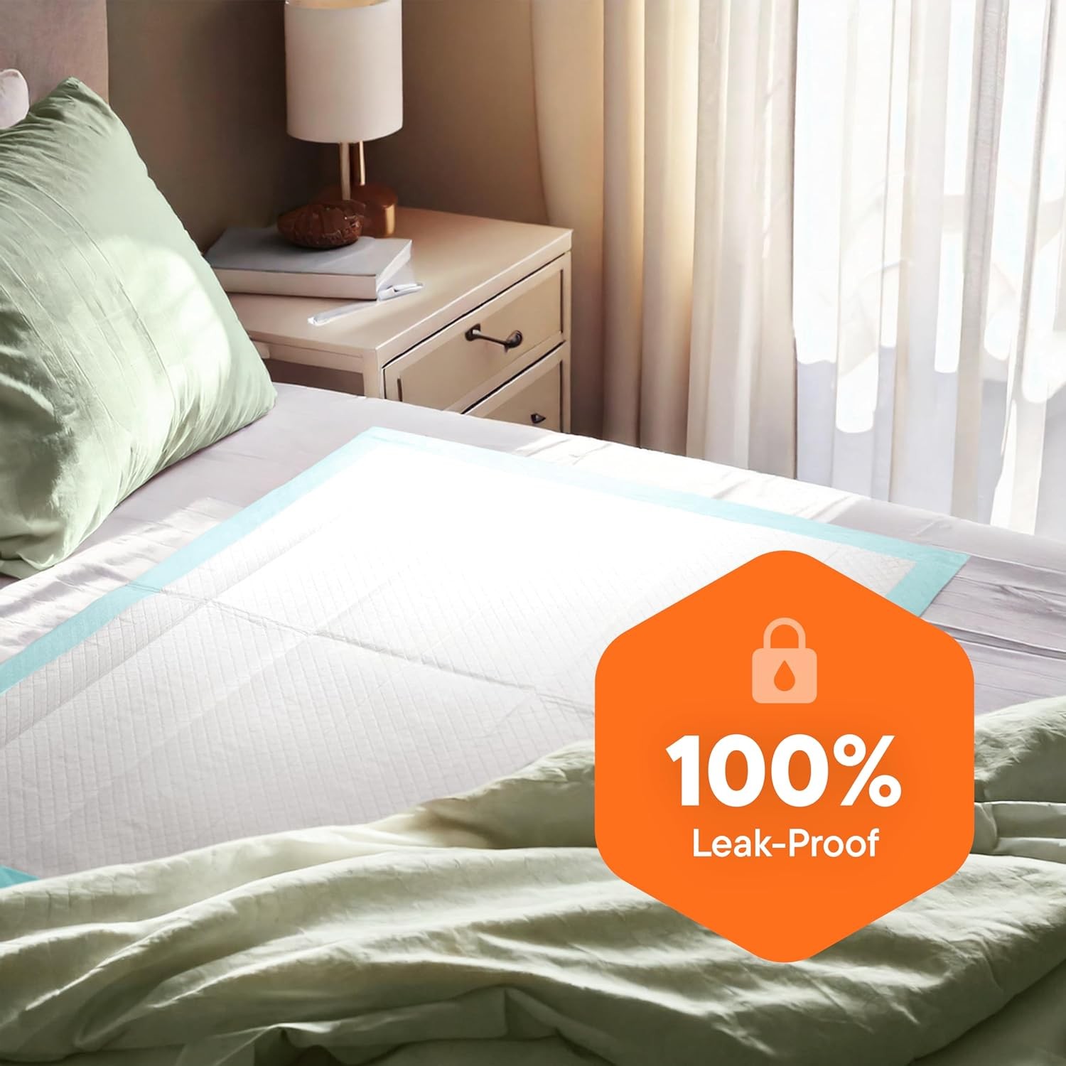 Stack Man 100-Pack 23″x36″ Super Absorbent Disposable Underpads