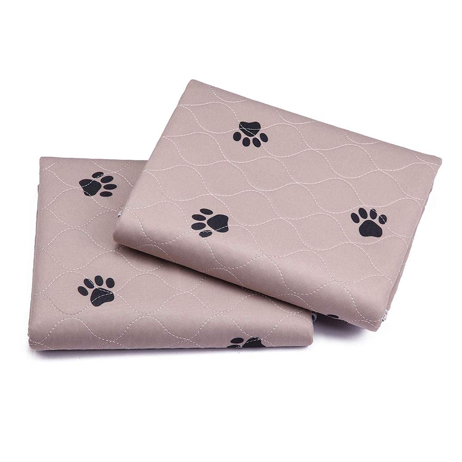 Washable Dog Pee Pads with Puppy Grooming Gloves,Puppy Pads,Reusable Pet Trai…