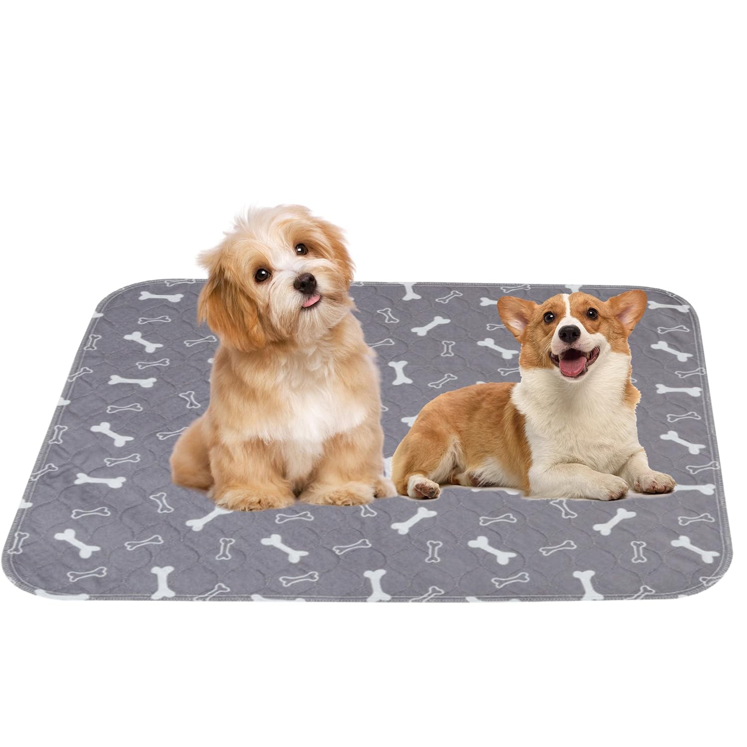 PuppyPad Pee Pads, Reusable Puppy Pads with Pheromones, Durable L