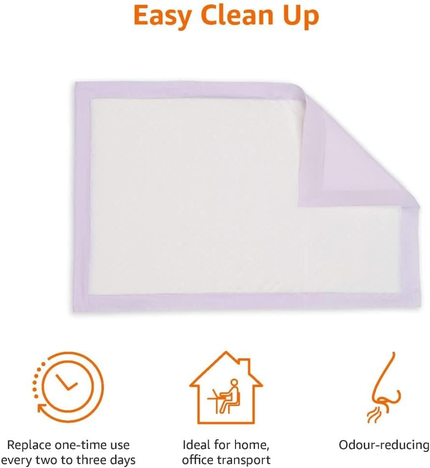 Cat Pee Pads, Super Absorbent, Odor Control, Unscented, Universal Fit for Litter