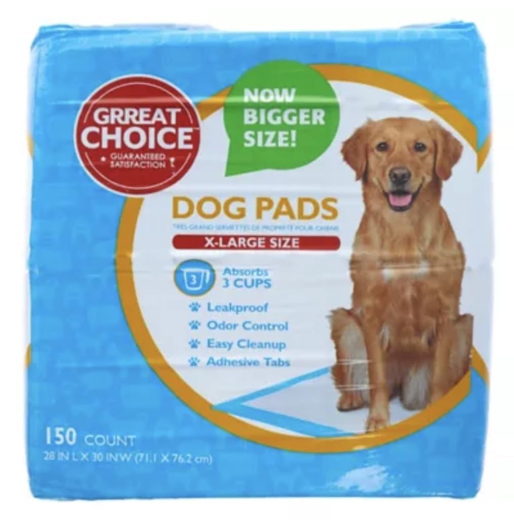 Grreat Choice Dog Extra Large Pads for Puppy Training, Indoor Dogs or Apartment
