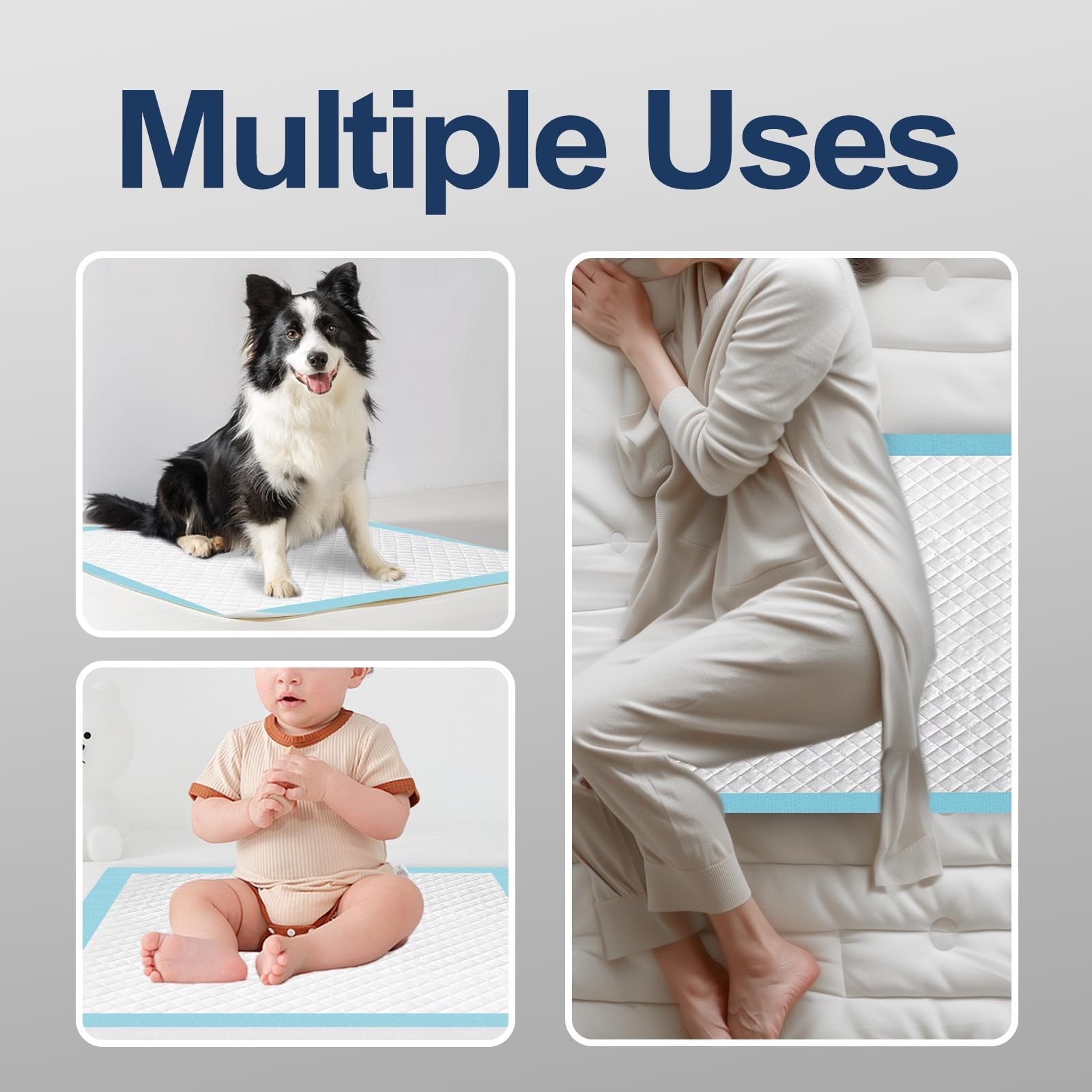 All-Absorb Puppy Training Pads XL 40 Count 28×34 Ultra Absorbent Leak Proof