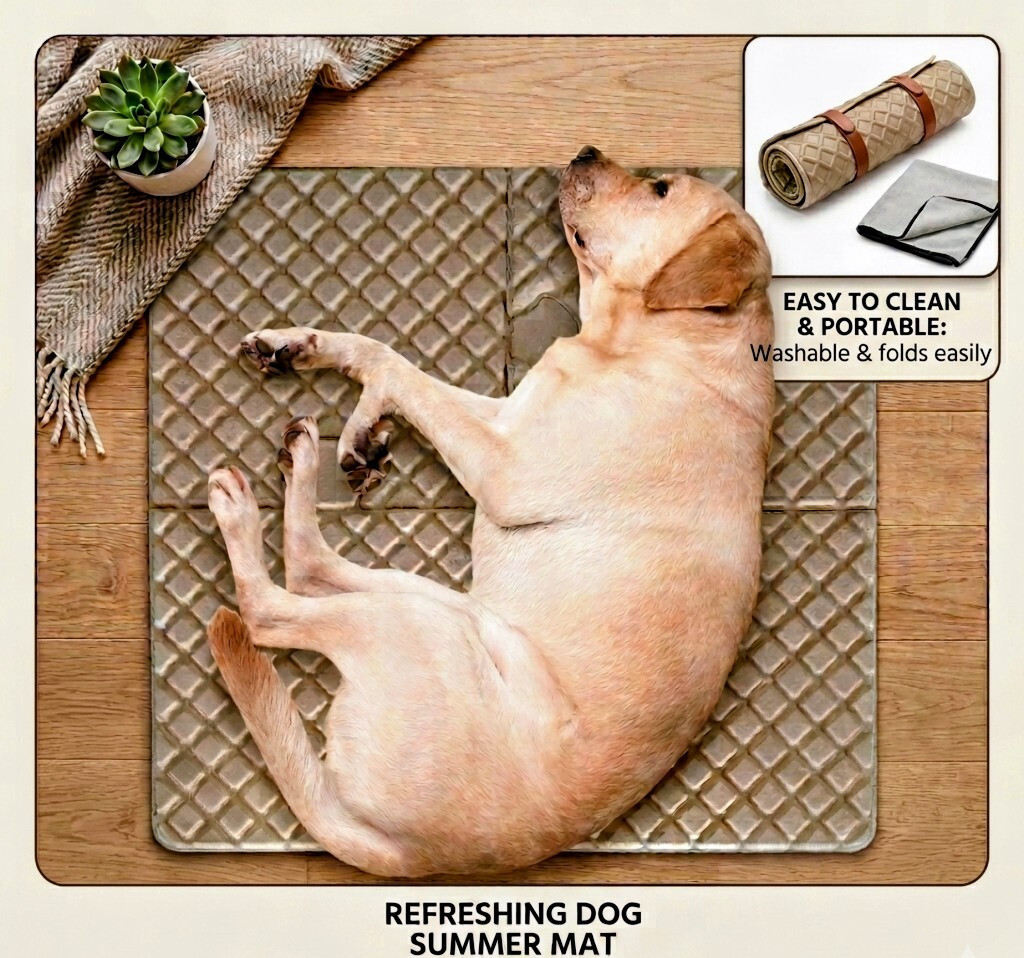 Play Mat Set for Dogs- Puppies 4 Interlocking Floor Mats