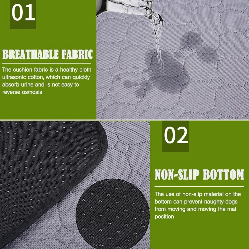 Winter Waterproof Dog Pee Pad Reusable Washable Dog Urine Mat Car Seat Floor Pet