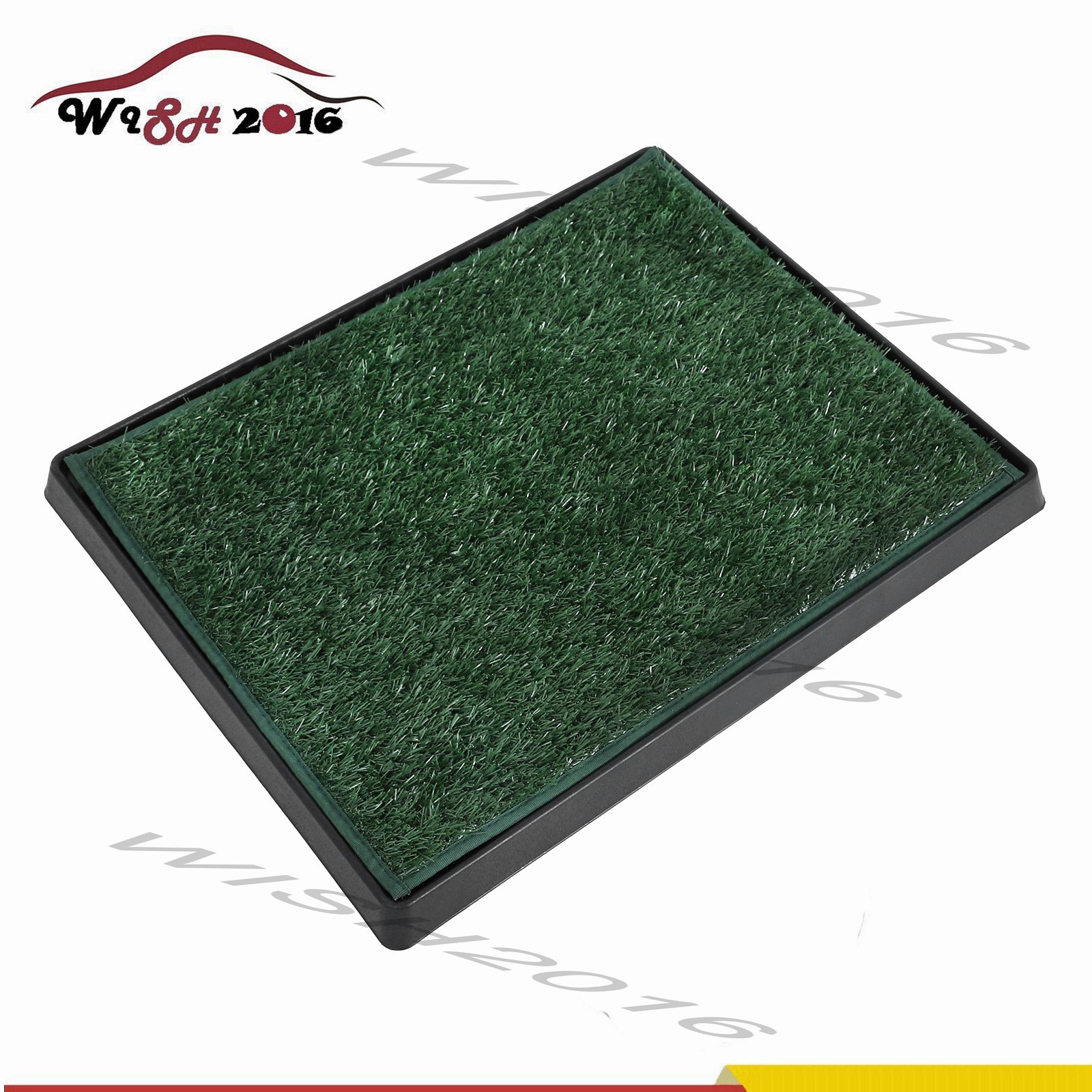 Puppy Dog Pet Potty Training Pee Pad Mat Tray Grass House Toilet W/tray Indoor