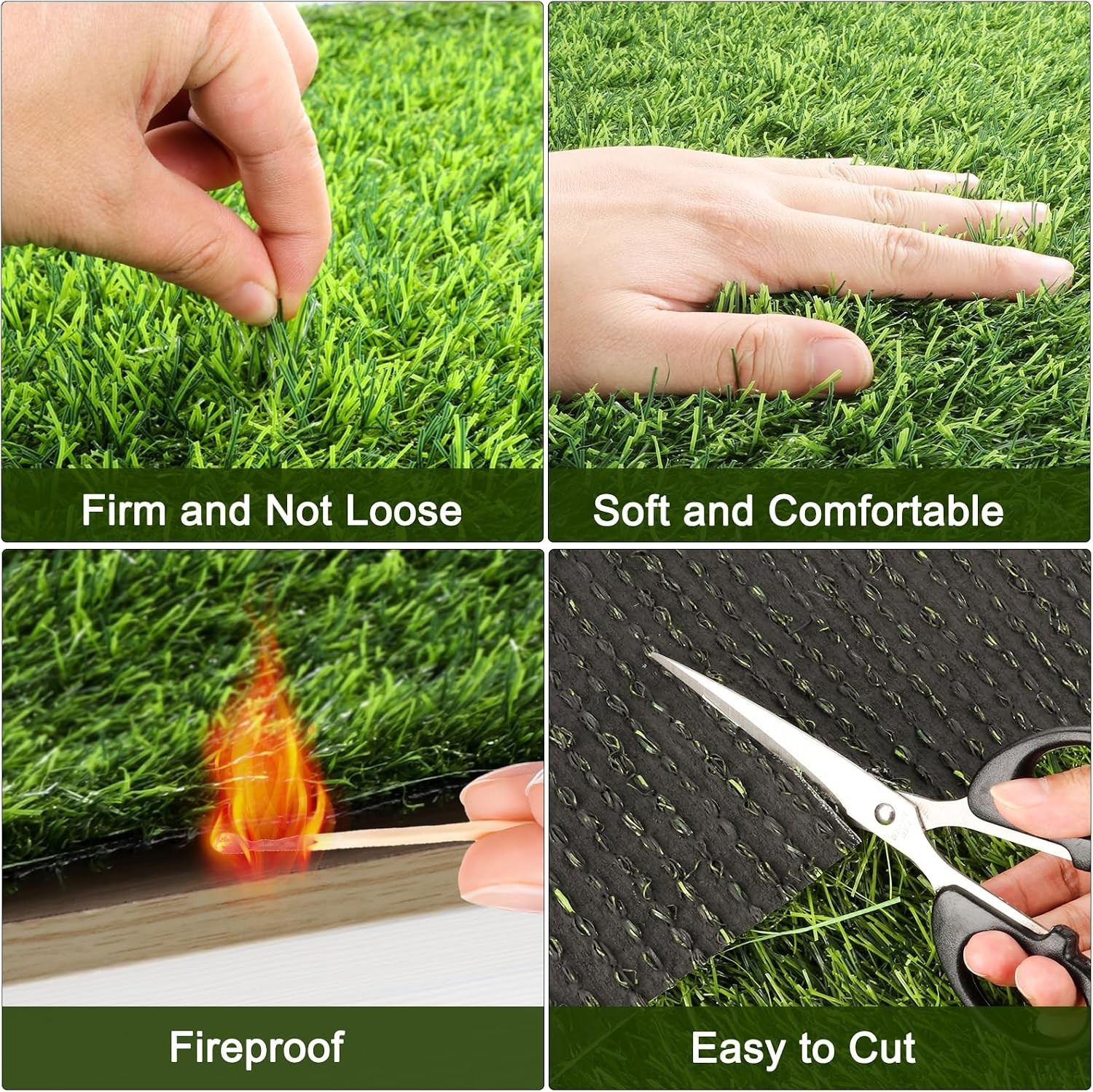 Reusable Artificial Fake Grass Pet Dog Potty Training Mat Pad 24x32in