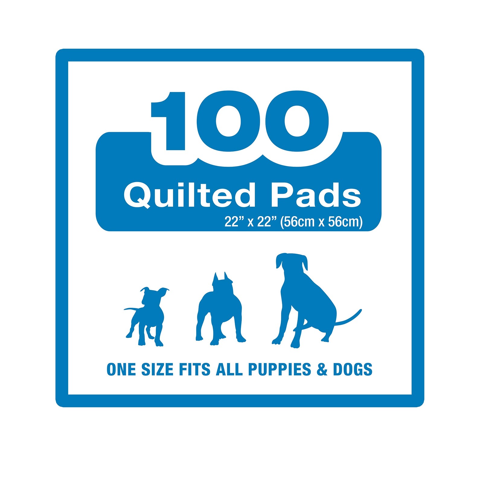 Four Paws Pet Select Pee Pads for Dogs and Puppies 100 100 Count, White